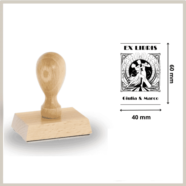Ex Libris Legno Passione Danza
