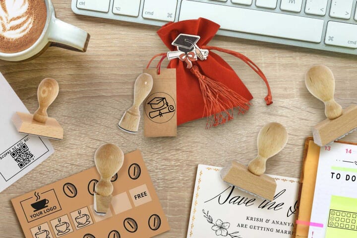 Personalizza il tuo timbro di legno e dai vita alla tua creatività!